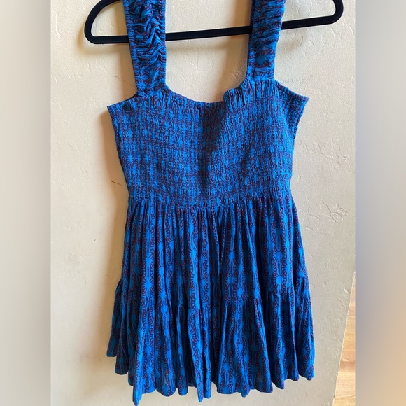 Smock top Free People summer dress - Picture 6 of 7